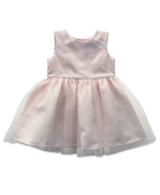 Baby Girls' Brocade Coat and Dress, 2-Piece Set