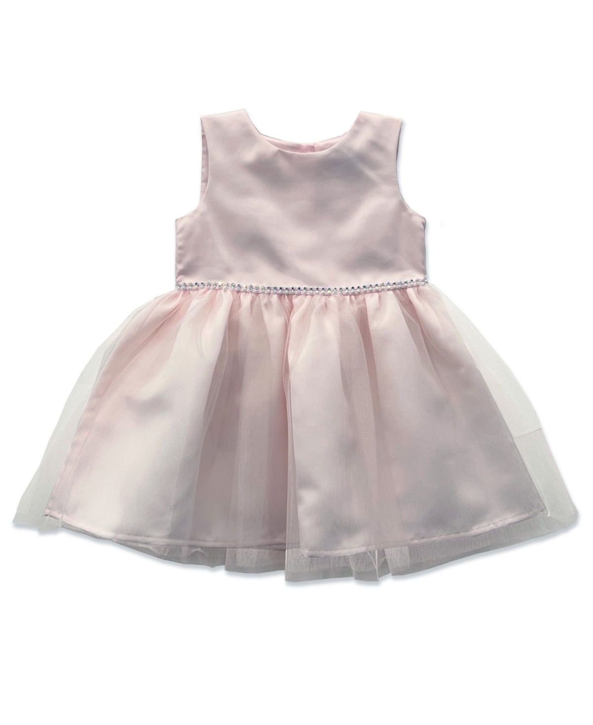 Blueberi Boulevard Baby Girls' Brocade Coat and Dress, 2-Piece Set