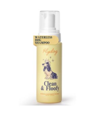 Clean & Floofy Waterless Dry Dog Shampoo with Glove, No Rinse Spray Foam for Dogs & Puppies, Anti-Itch, Odor Control