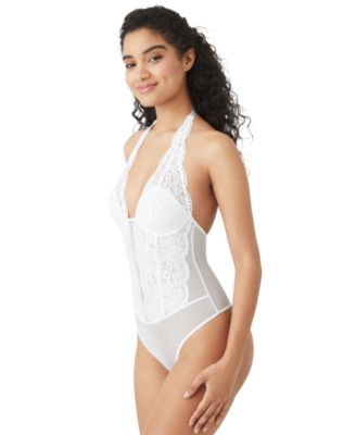 b.tempt'd'by Wacoal Women's Ciao Bella Lingerie Halter Bodysuit 936144