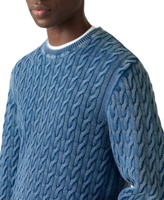 Men's Crewneck Long-Sleeve Sweater