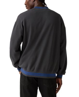Men's V-Neck Long-Sleeve Sweatshirt