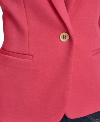 Women's One-Button Blazer