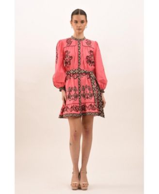 Women's Rosette Mini Dress