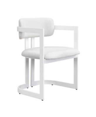 + 2 Pc. Set + Fabric & Metal + Upholstered + Dining Chairs