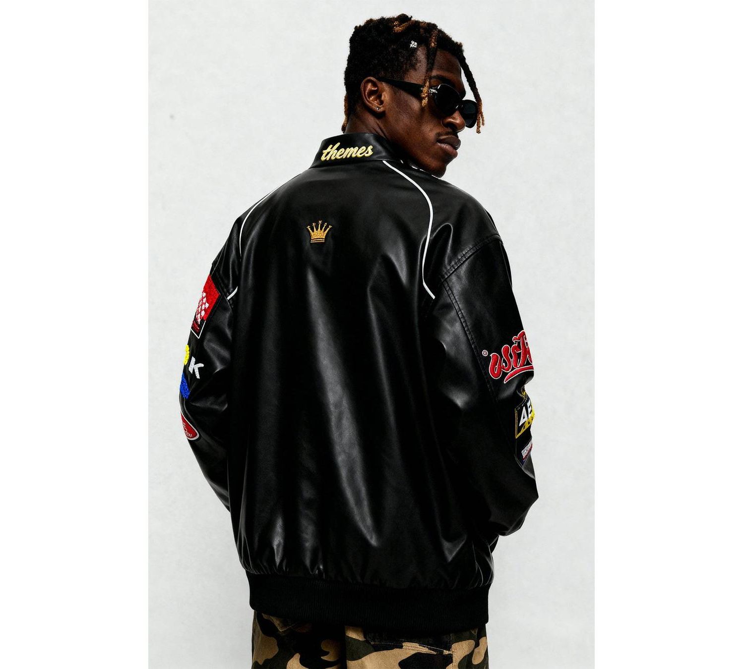 Men's Champs Racing Button-Up Jacket