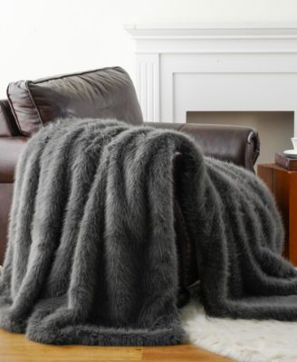 Lifestyle Faux Fur Throw, 60" x 80"