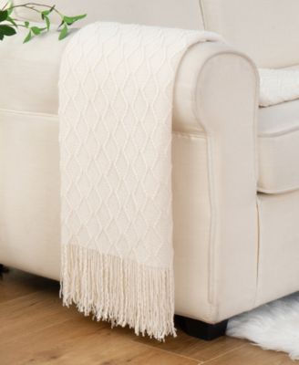 Multi Chevron Texture Lightweight Throw, 50" x 60"