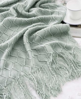 Multi Chevron Texture Lightweight Throw, 50" x 60"