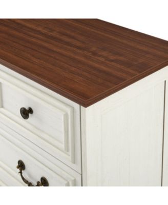 White 5-Drawer Dresser - Bedroom Storage