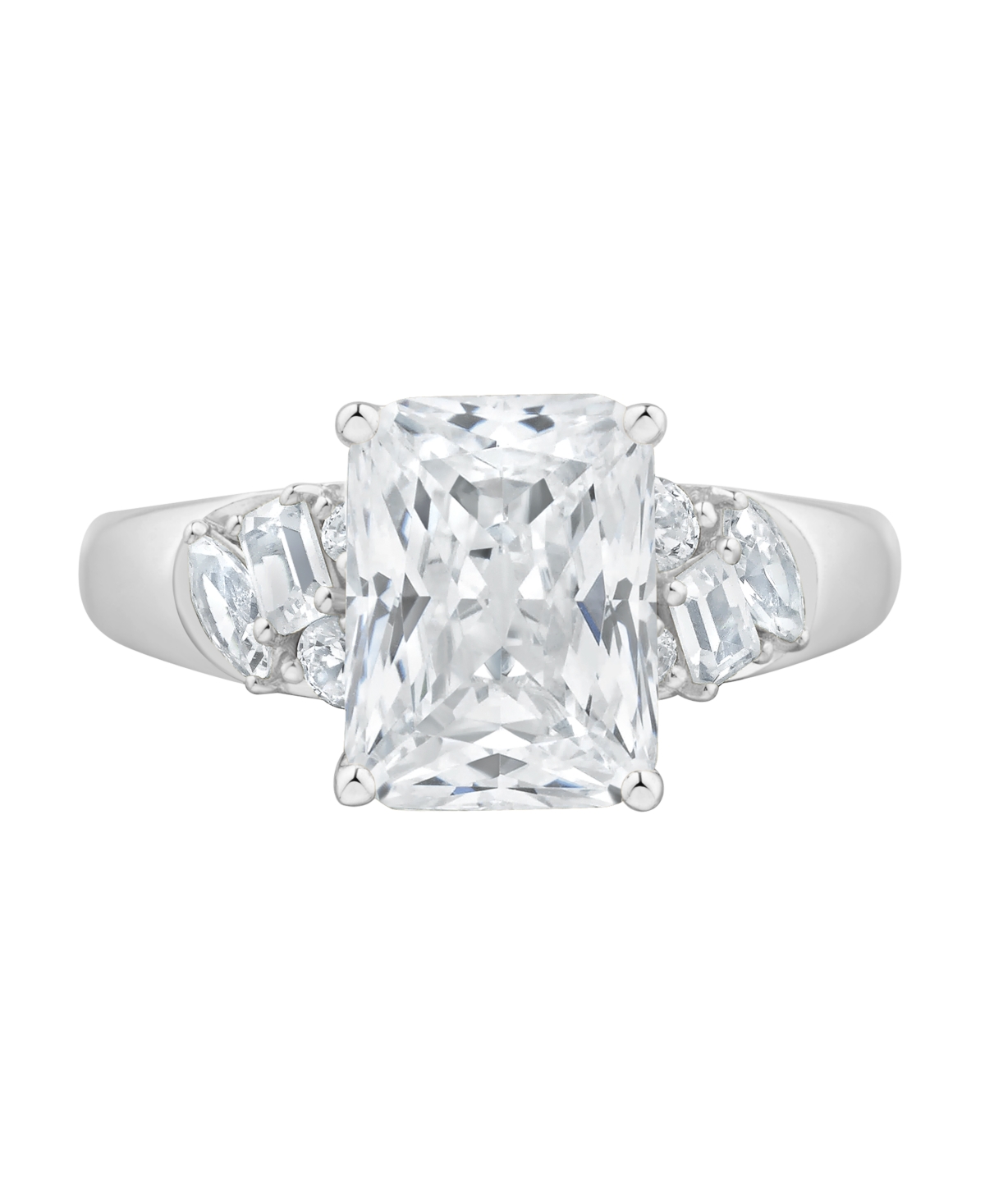 Grown With Love Igi Certified Lab Grown Diamond Engagement Ring (3-1/2 ct. t.w.) in 14k White Gold