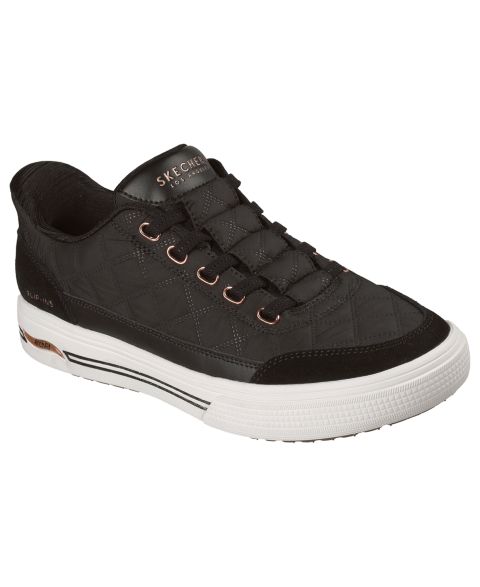 Женские кроссовки Skechers Slip-Ins: Arch Fit Arcade - Cozy Fit Cuddle Steps Casual, цвет: Чёрный