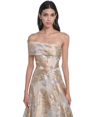 Women's One-Shoulder Ball Gown