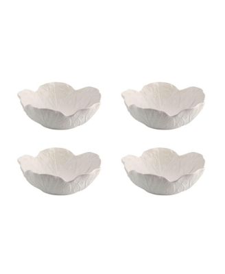 Cabbage Beige Cereal Bowl, Set of 4