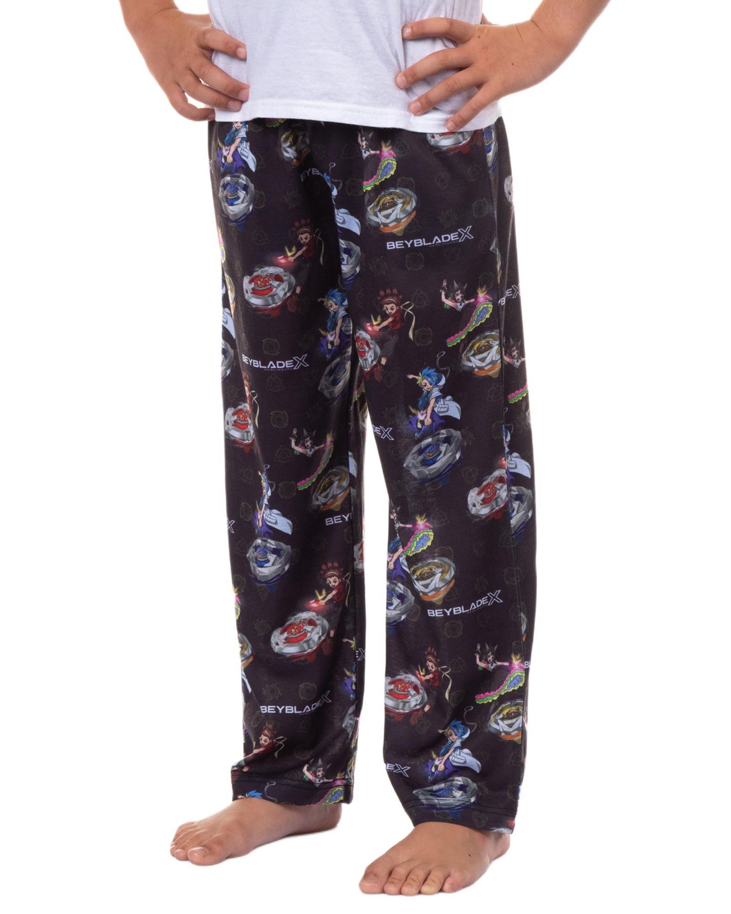 X Pajama Pants Boys' Kids X Kurosu Robin Kazami Loungewear Sleep Bottoms