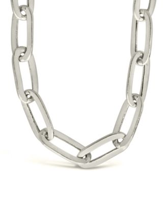 Thin Paperclip Chain Necklace