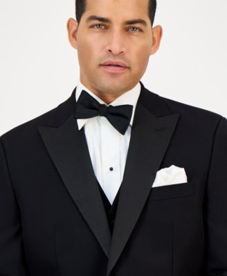 Men's Classic-Fit Stretch Black Tuxedo Jacket, Created for Macy's 