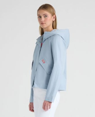 Women's Julia Cotton Water Repellent Short Rain Jacket
