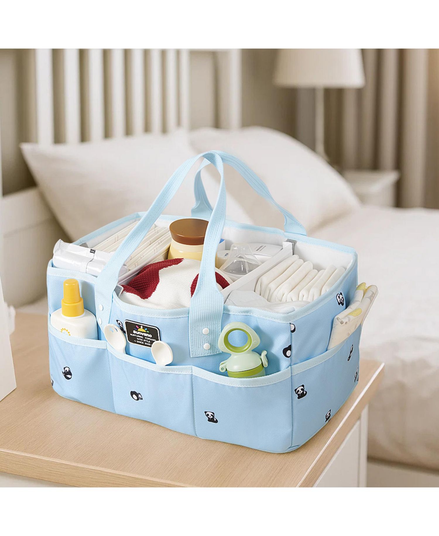 Portable Diaper Caddy Organizer