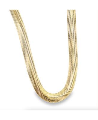 8mm Gold Plated Chain Necklace