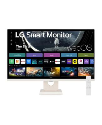 27U511SA-W 27" 16:9 Full HD 100Hz IPS LCD HDR Monitor with WebOS, White