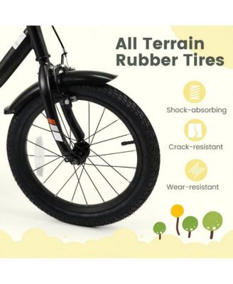 16 Inch Kids Bike with Training Wheels and Adjustable Seat