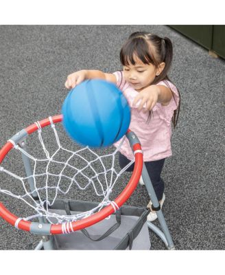 Toddler Basketball Hoop with Storage Bag