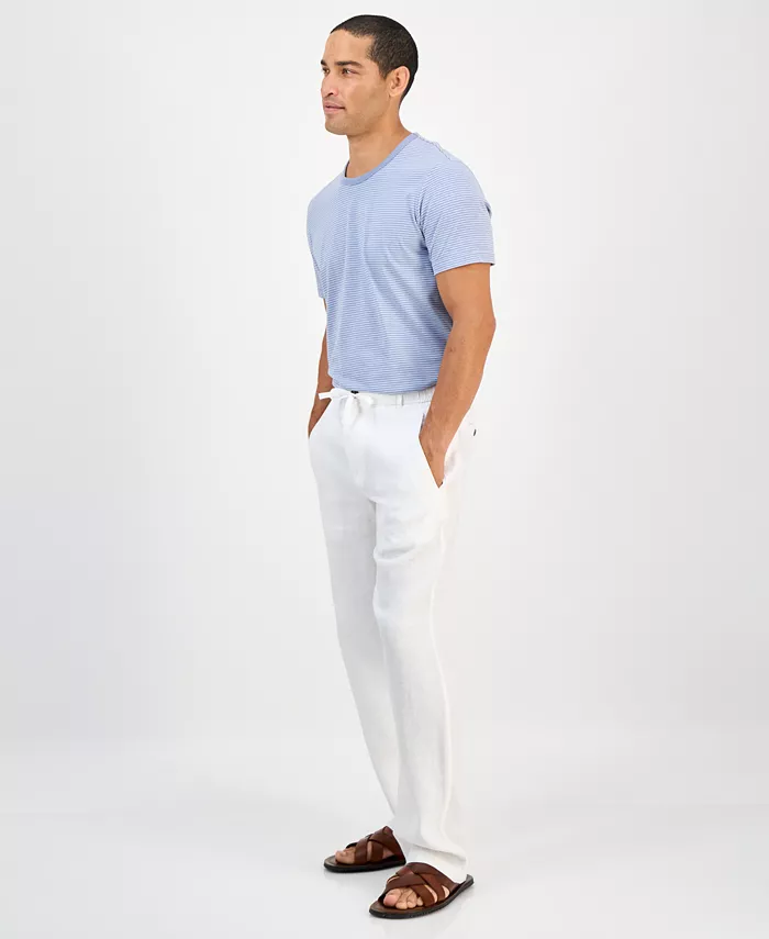 Men's 100% Linen Pants - thumbnail 2