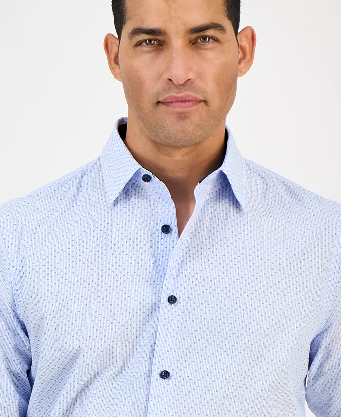 Men's Dot Stripe Shirt - thumbnail 3