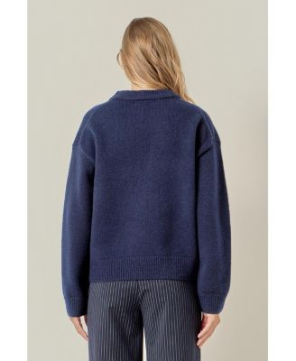 Women's Lettering Sweater