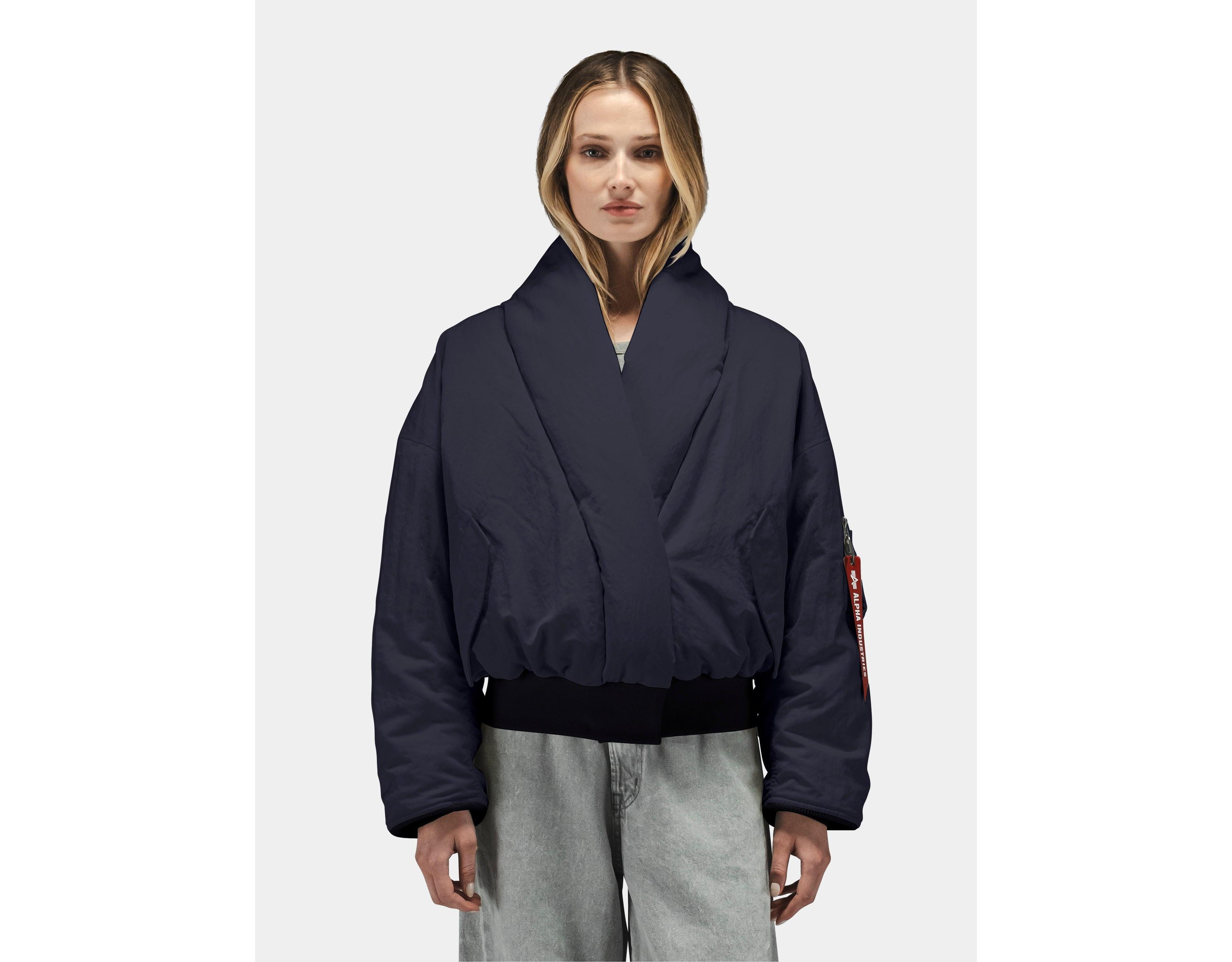 Alpha Industries Women's Shawl Collar Flight Jacket W