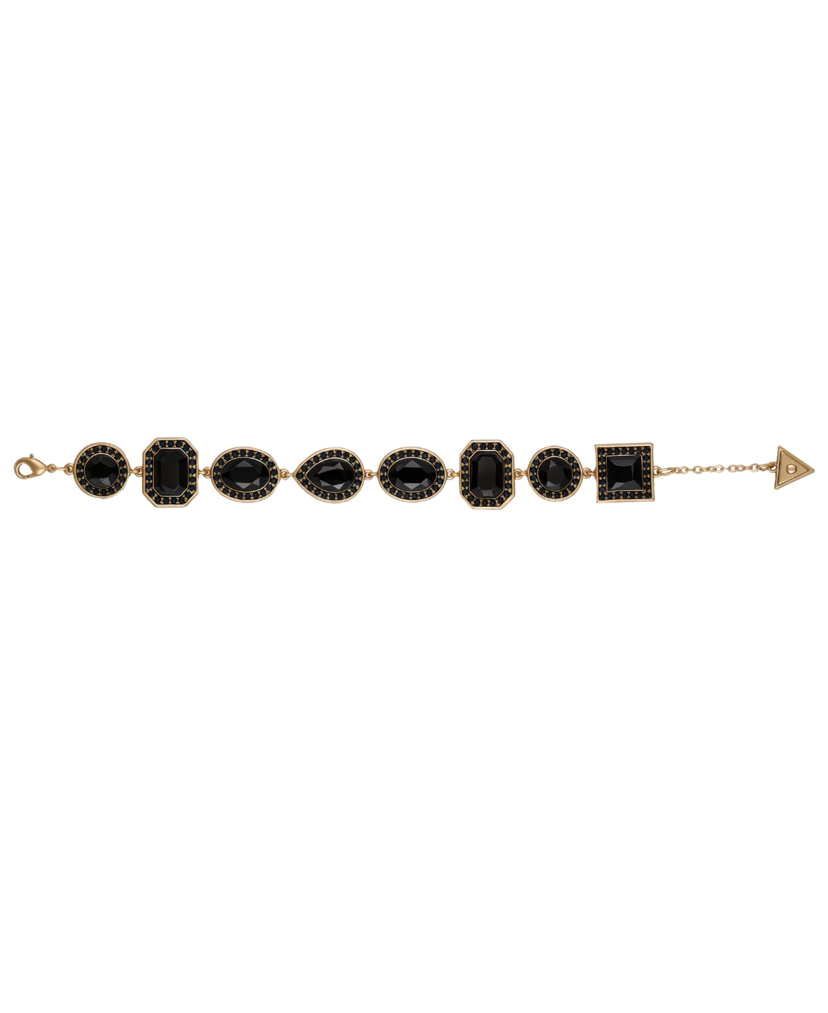 Guess Rhinestone Gold-Tone Statement Bracelet