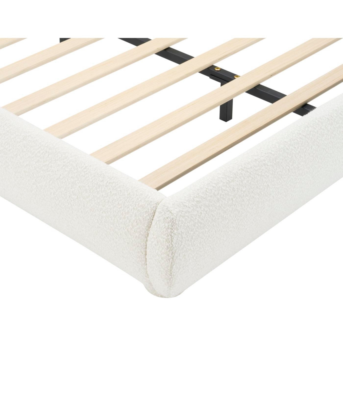 Streamdale Furniture Dark Green Velvet Soft Bed, King