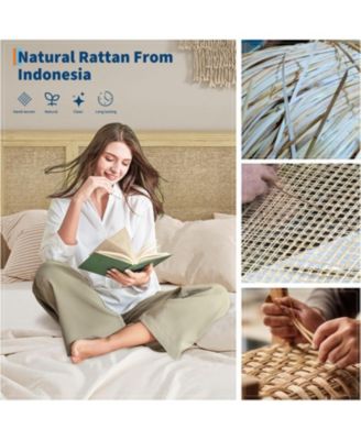 Full Size Bed Frame for Kids with Scallop Headboard, Cute Velvet Twin Bed for Girls, Boys, Sturdy Platform Bed