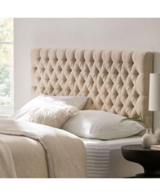 Bierman Headboard Contemporary Style, Plush Upholstery, Easy Assembly