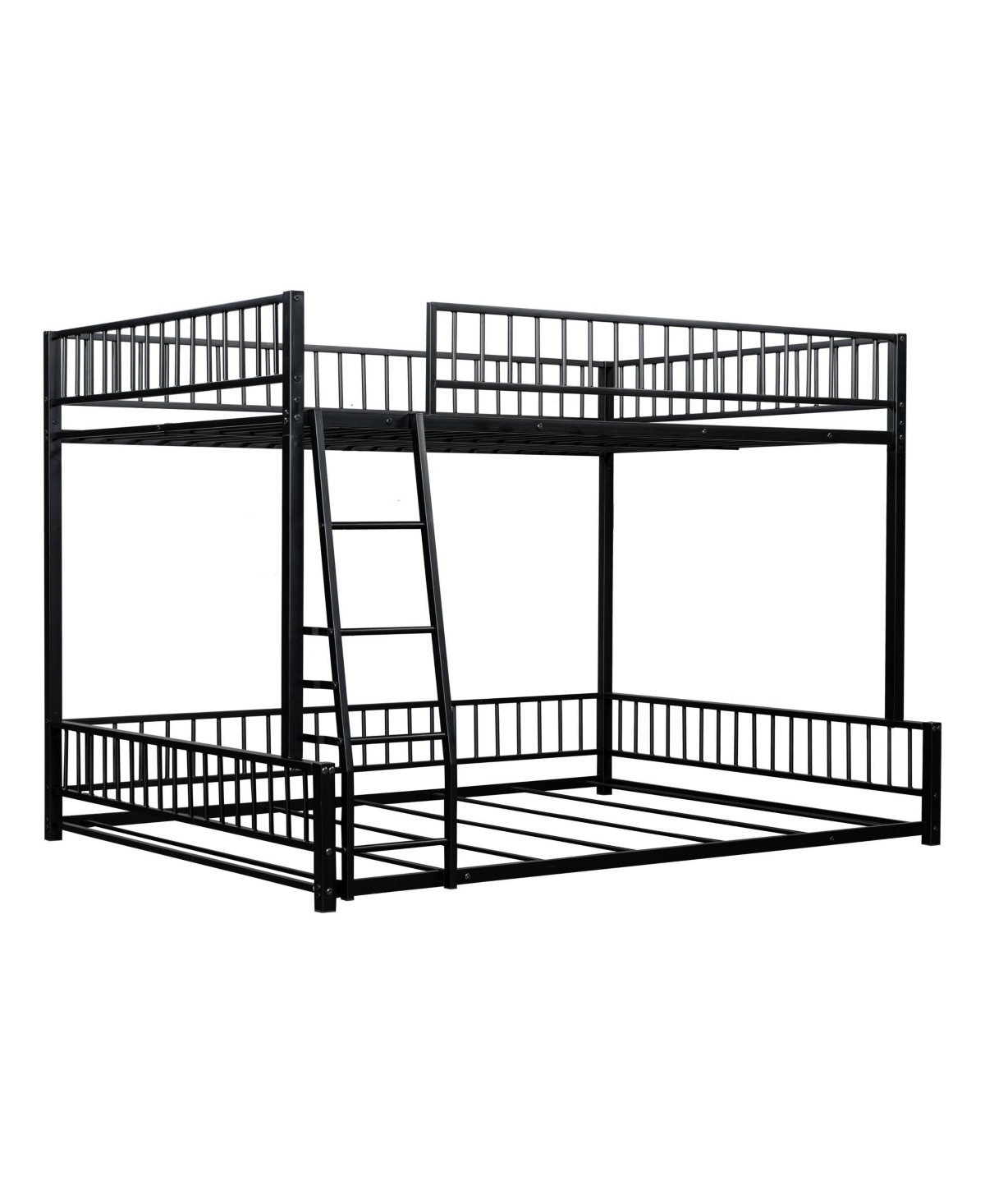 Streamdale Furniture Bunk Bed Frame, Ladder & Guardrails