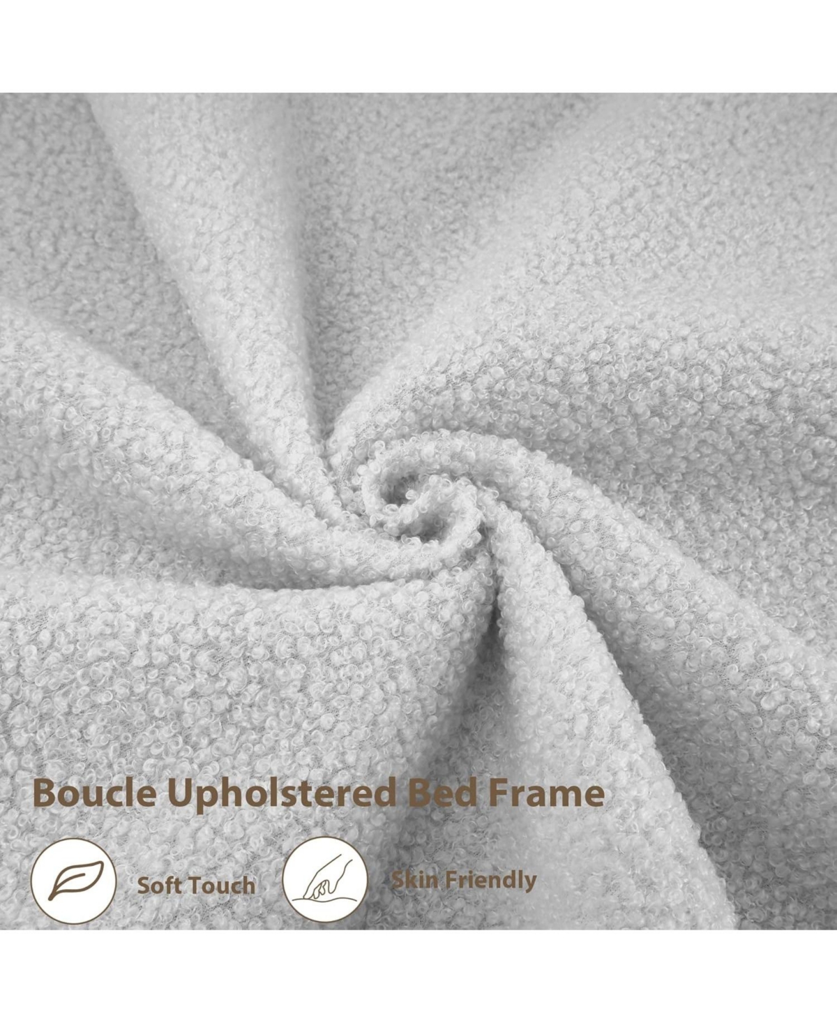 gaomon Upholstered Twin Bed Frame with Headboard, 2-Tier Storage, Charging Station & Drawer, Metal Platform, No Box Spring Needed