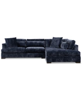 Triana 2-Pc. Fabric Chaise Sectional Sofa