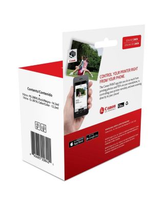 2 Pack PG-260XL Black & CL-261XL Color Ink Cartridge Value Pack for PIXMA TR7020, TS5320 Printers