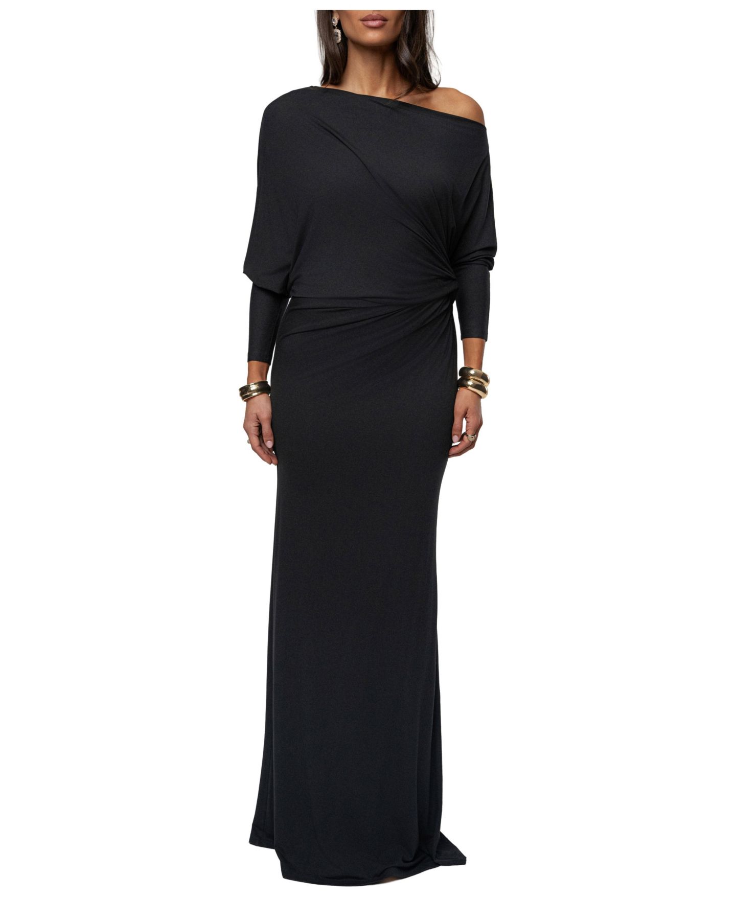 Женское платье JLUXLABEL Eternal Obsession Maxi, цвет: Чёрный — фото 1