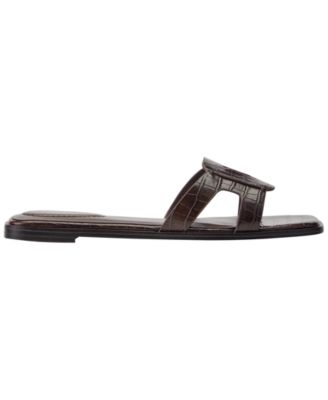 Women's Vienma Square Toe Flat Slip-On Sandals