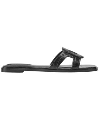 Women's Vienma Square Toe Flat Slip-On Sandals