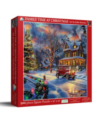 Family Time at Christmas 500 piece Jigsaw Puzzle for Adults  Christmas