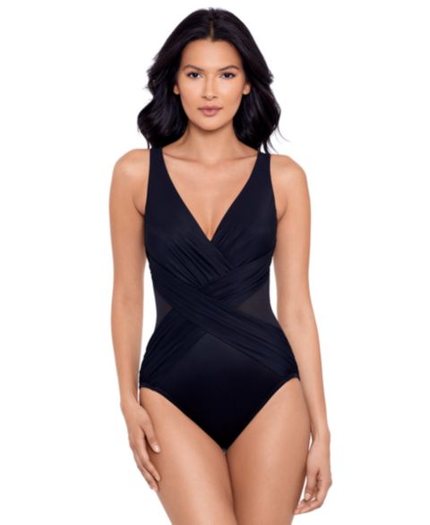 Купальник Slimming — Miraclesuit, цвет: Чёрный