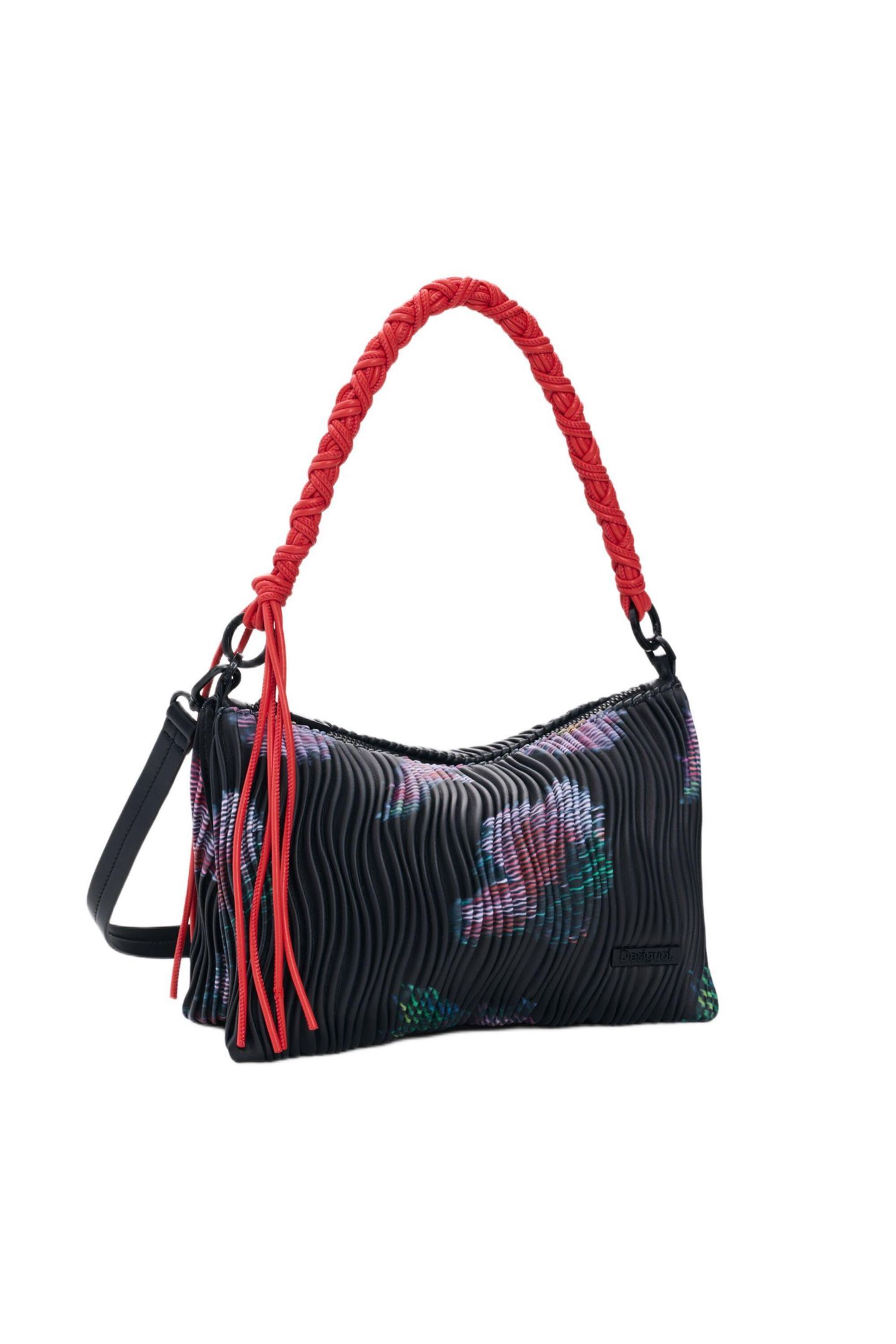 Женская сумка Desigual Medium textured, цвет: Чёрный — фото 3