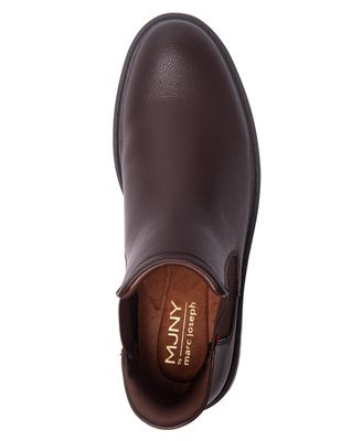 Men's Hudson Yards 2.0 Hands-Free Slip On Technology Leather Chelsea Boots