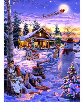 Winter Activity 1000 piece Jigsaw Puzzle for Adults Christmas