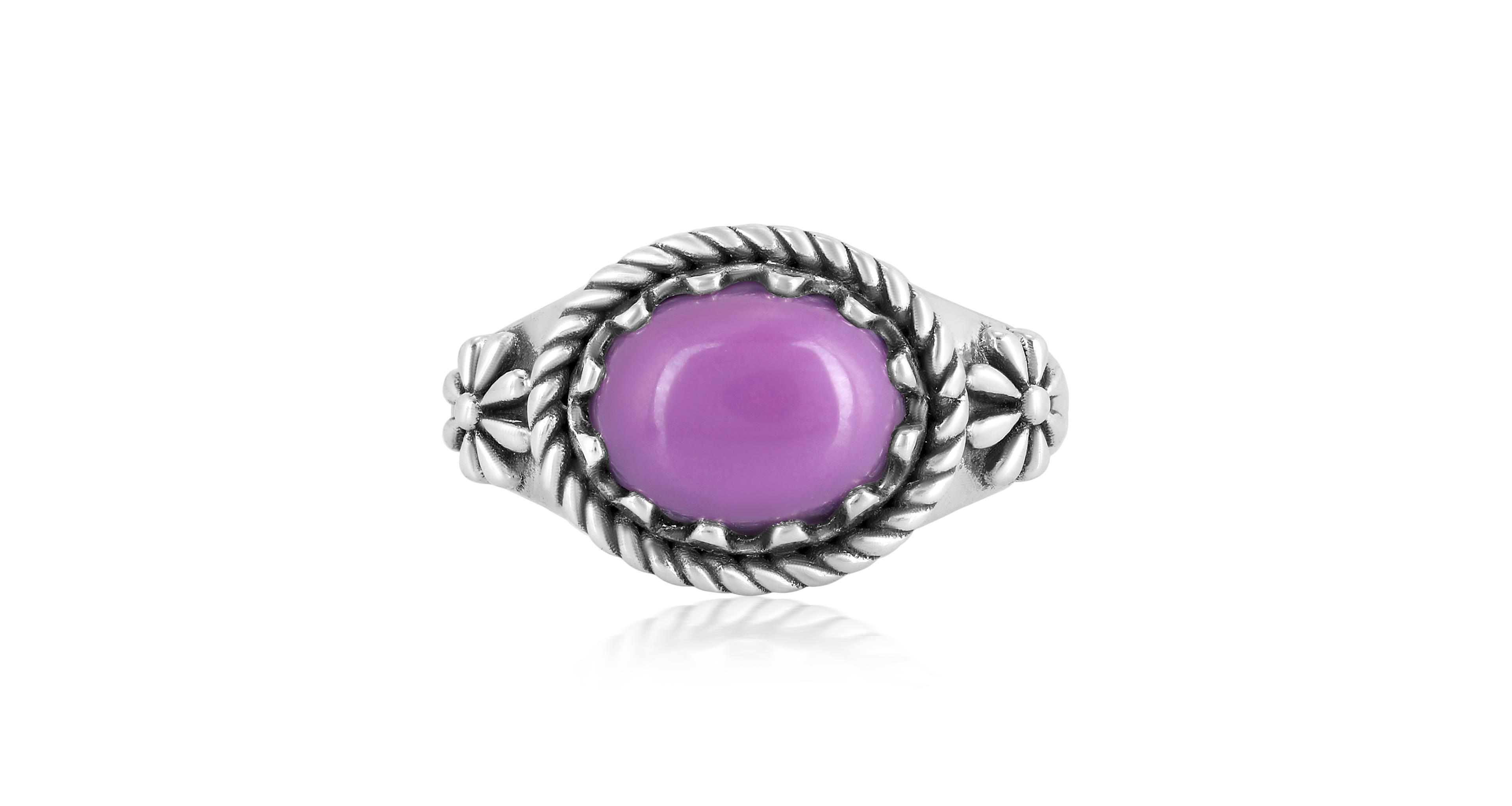 American West Jewelry Phosphosiderite Ring Sterling Silver