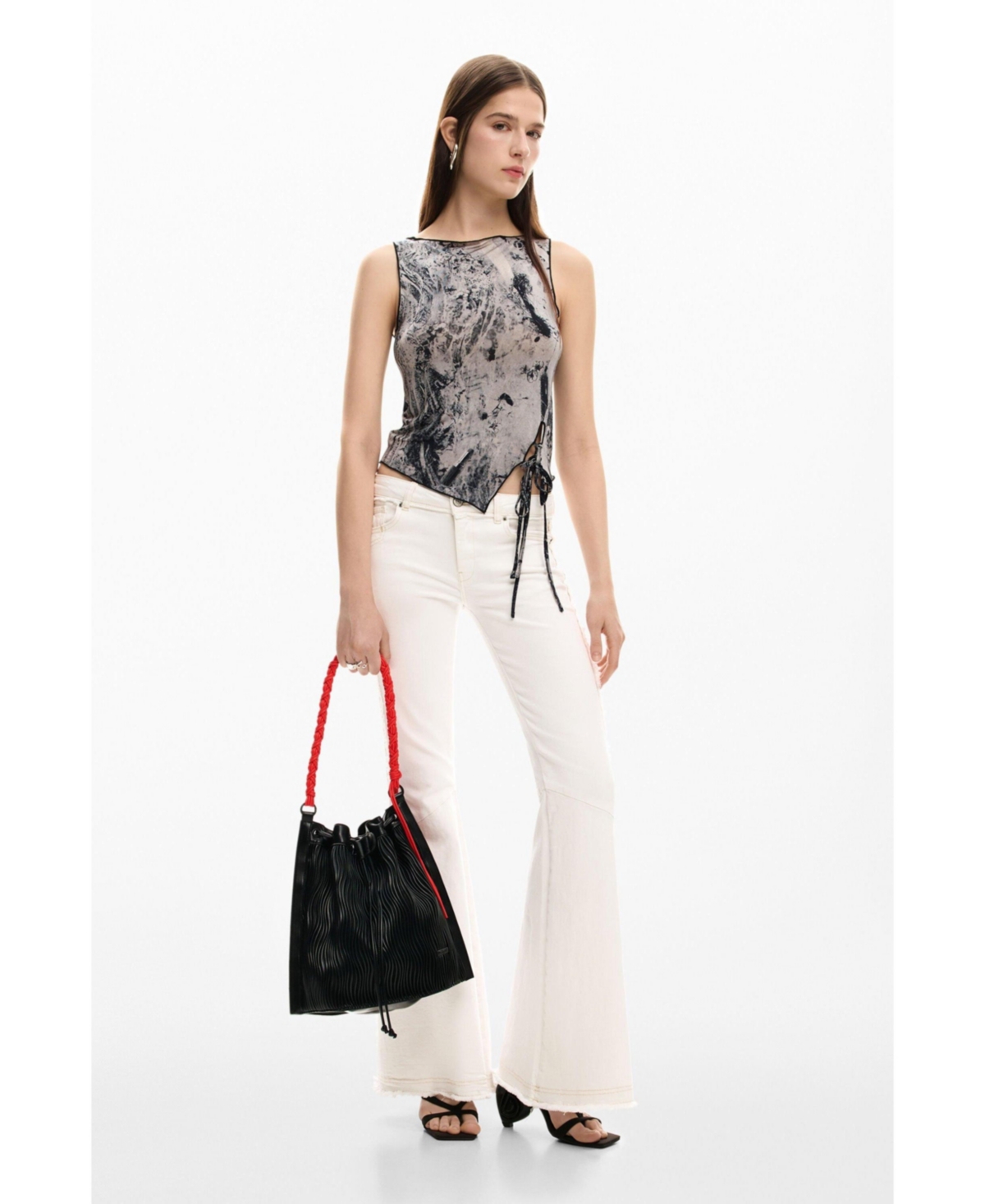 Desigual Women's Medium embossed backpack