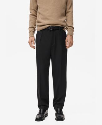 Men's Regular-Fit Pleated Pants